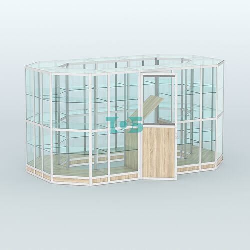 Павильон из профиля островной №5г