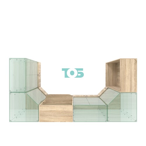 Павильон ИСТРА пристенный №1б (5, 87 кв.м)