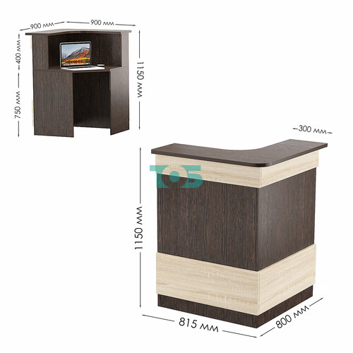 Ресепшен Сеть №4 угловой