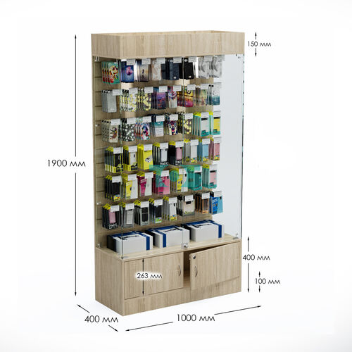 Витрина СЕТЬ №1 с экономпанелью