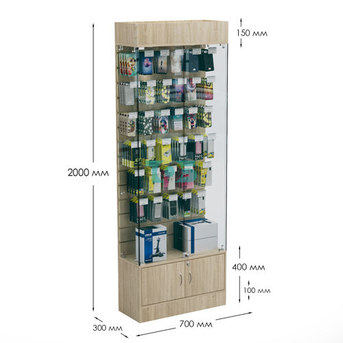 Витрина СЕТЬ №5 с экономпанелью