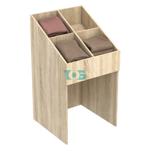 Корзина для распродаж из ДСП наклонная