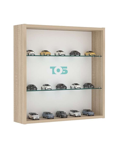 Витрина настенная №1-1Г с двумя полками