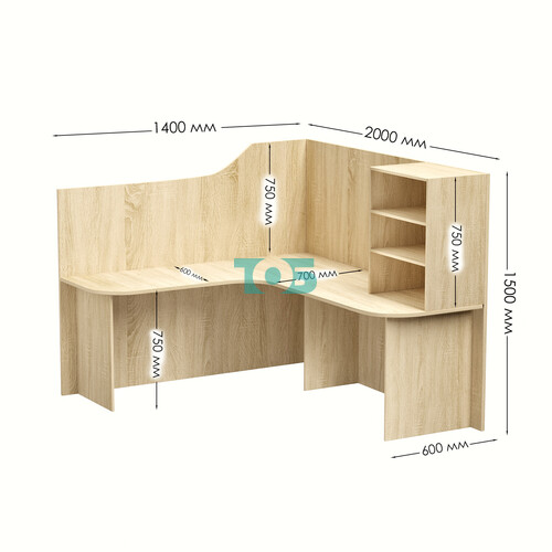 Ресепшен универсальный №2А правосторонний