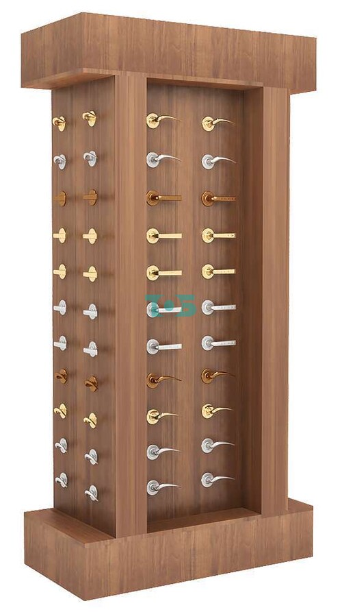 Комплект стендов для дверных ручек из ДСП №1