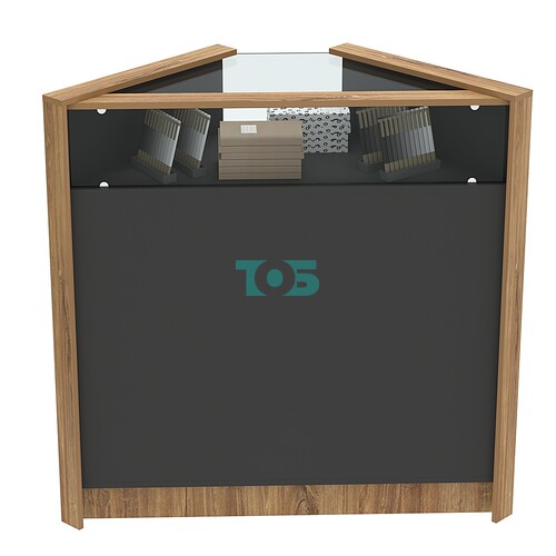 Прилавок из ДСП Модерн №5 угловой