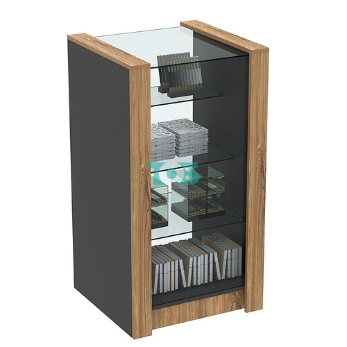 Прилавок из ДСП Модерн №4-600 малый с тремя полками