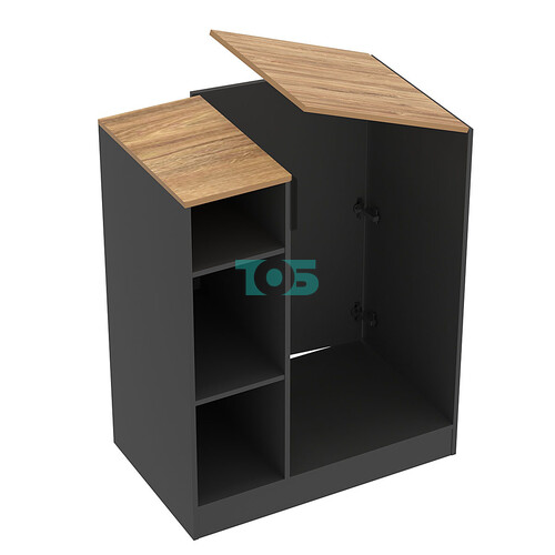 Прилавок-проход из ДСП Модерн