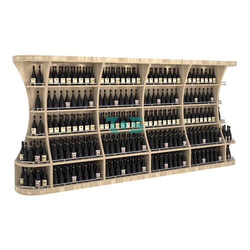 Пристенный высокий стеллаж ГАРАНТ №4-О с ограничителями