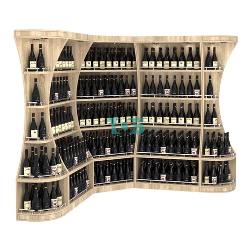 Угловой высокий стеллаж ГАРАНТ №2-О с ограничителями