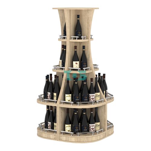 Островной низкий стеллаж ГАРАНТ №1-О с ограничителями