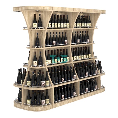 Островной высокий стеллаж ГАРАНТ №3-О с ограничителями