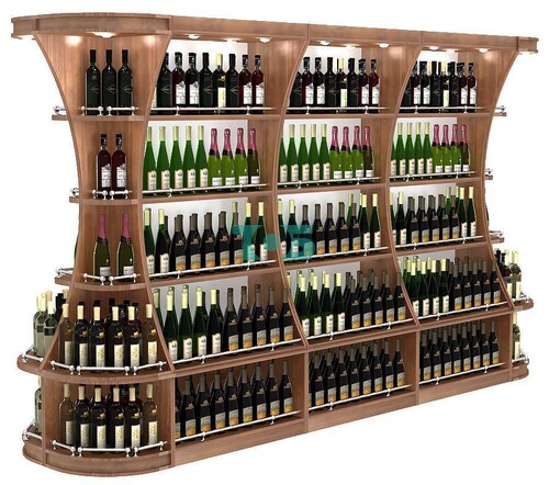 Островной высокий стеллаж ГАРАНТ №4-О с ограничителями