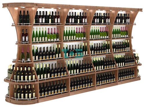 Островной высокий стеллаж ГАРАНТ №5-О с ограничителями