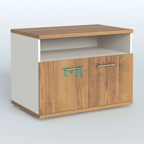 Тумба под оргтехнику, цвет дуб шамони темный