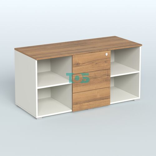 Тумба сервисная Некста, цвет вяз + белый