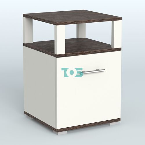 Тумба Динен №2 приставная 1 распашной фасад с надставкой