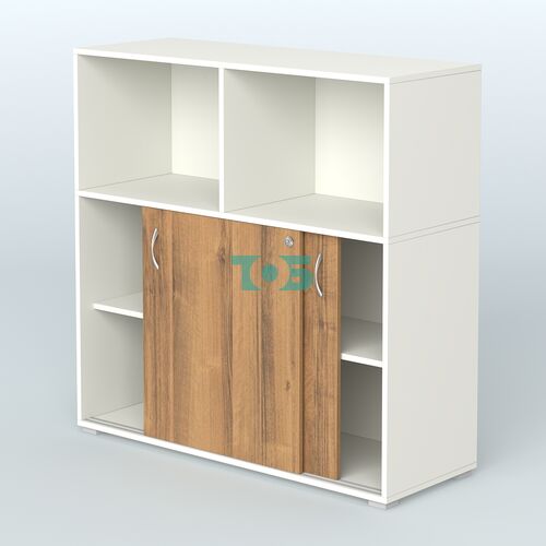 Шкаф-купе приставной/опорный, цвет дуб наварра