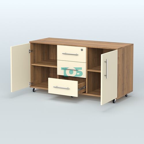 Тумба приставная Брента, цвет белый