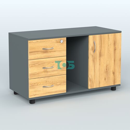 Тумба сервисная левая (на опорах) Камелот