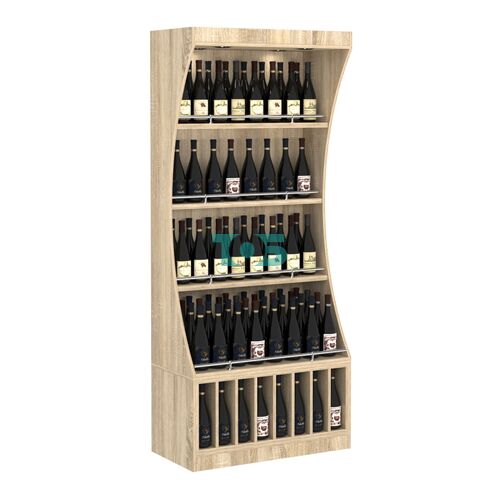 Стеллаж Гарант №1-3-900-О с ограничителями 