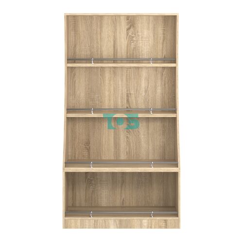 Стеллаж Гарант низкий №2-1-900-О с ограничителями