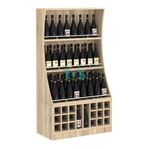 Стеллаж Гарант низкий №2-5-900-О с ограничителями