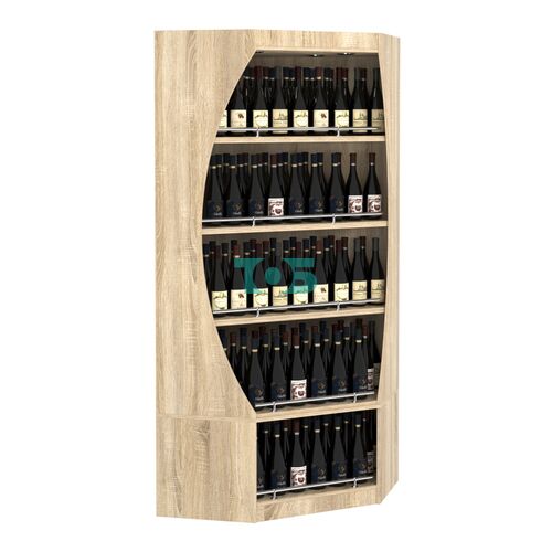 Стеллаж Гарант угловой №1-О с ограничителями