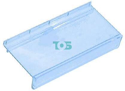 Полка с ценником прозрачная ПЭР-Ц-ЛПП (F-138C)