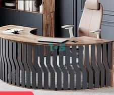 Стол руководителя Вектор №3 радиусный