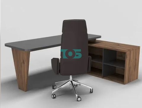 Стол руководителя Вектор №11 правосторонний