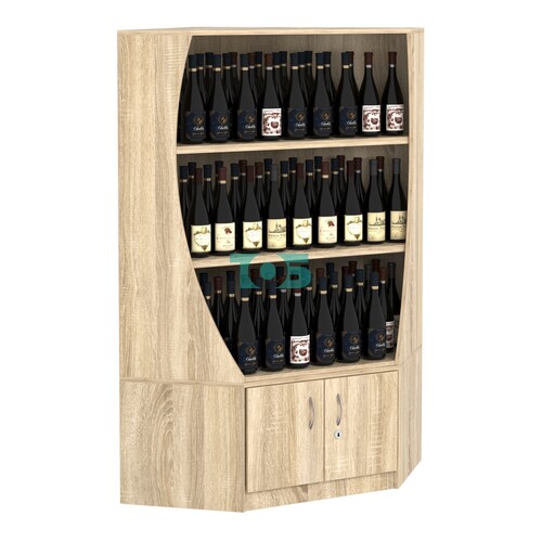 Стеллаж Гарант угловой низкий №2