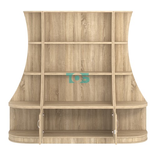 Пристенный низкий стеллаж ГАРАНТ №1