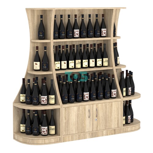 Пристенный низкий стеллаж ГАРАНТ №1