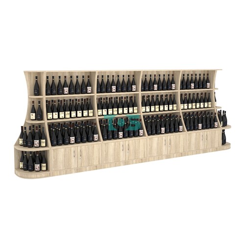 Пристенный низкий стеллаж ГАРАНТ №4