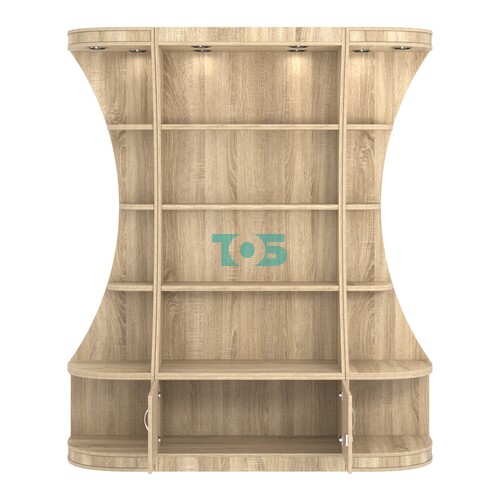 Пристенный высокий стеллаж ГАРАНТ №1