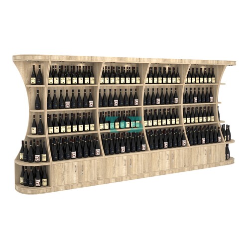 Пристенный высокий стеллаж ГАРАНТ №4