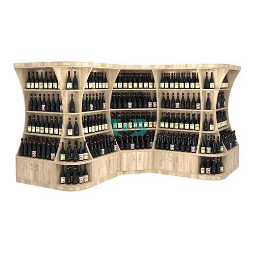 Угловой высокий стеллаж ГАРАНТ №4