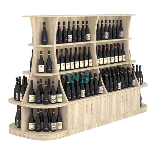  Островной низкий стеллаж ГАРАНТ №3