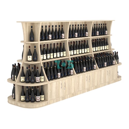 Островной низкий стеллаж ГАРАНТ №4