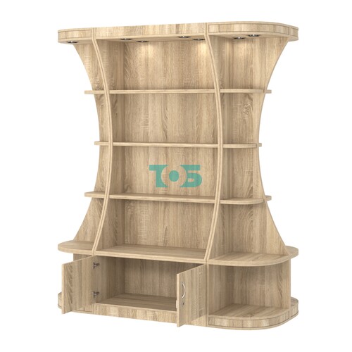 Островной высокий стеллаж ГАРАНТ №2