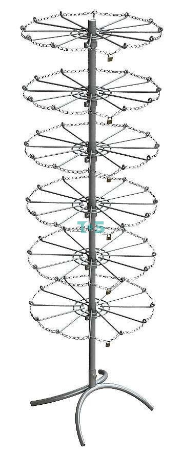 Стойка 12С-6 с вращающимися Солнышками закрытого типа. БЕЛАЯ