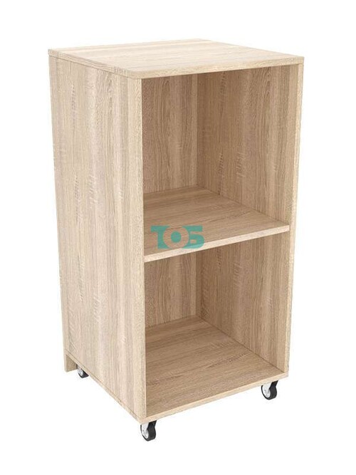 Прилавок Истра №21 квадратный на стальных колесах (открытый)