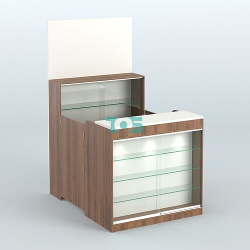 Мини павильон для торговли с фасадной витриной СЛОТ №2 (2 кв.м)