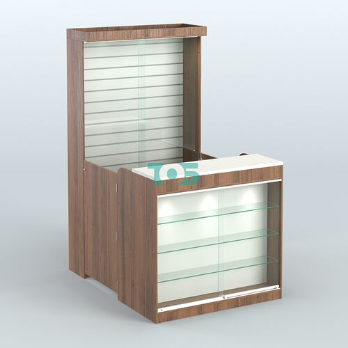 Мини павильон для торговли с эко-панелью под аксессуары СЛОТ №10 (2 кв.м)