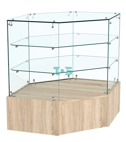 Прилавок Истра №18 угловой, универсальный (открытый)