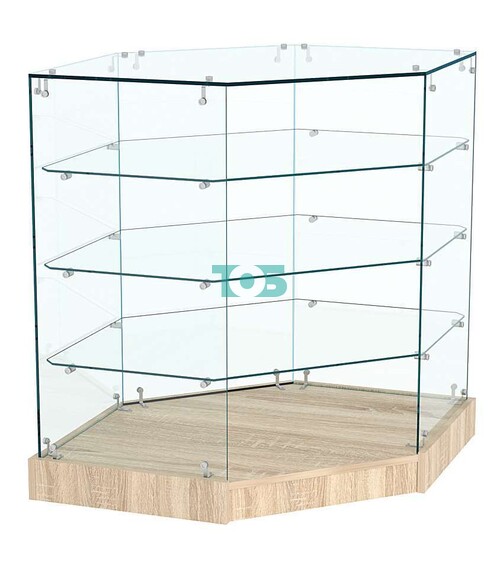 Прилавок Истра №19 угловой, универсальный (открытый)