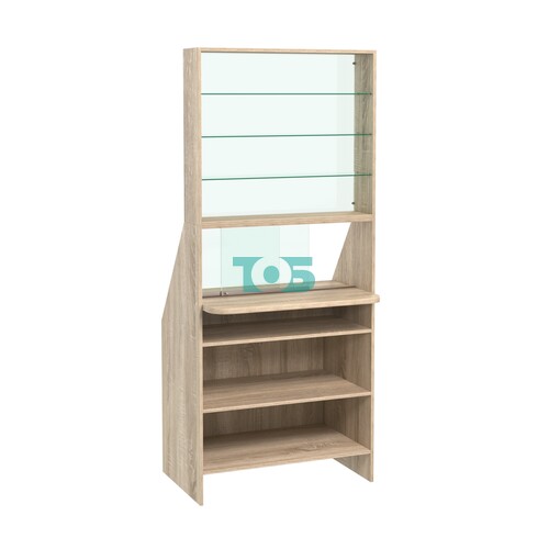 Витрина АЛМАЗ №3 окно выдачи с надставкой