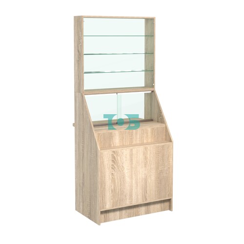 Витрина АЛМАЗ №3 окно выдачи с надставкой