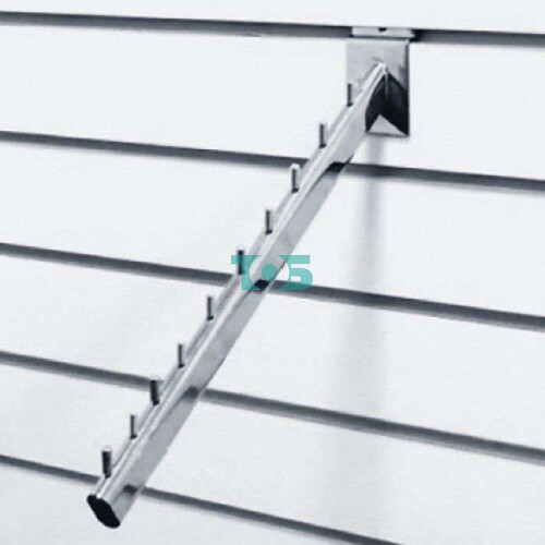 Кронштейн на экономпанель с 10-ю цилиндрами "ХРОМ" (КЭК-10Ц-ОНХ) 